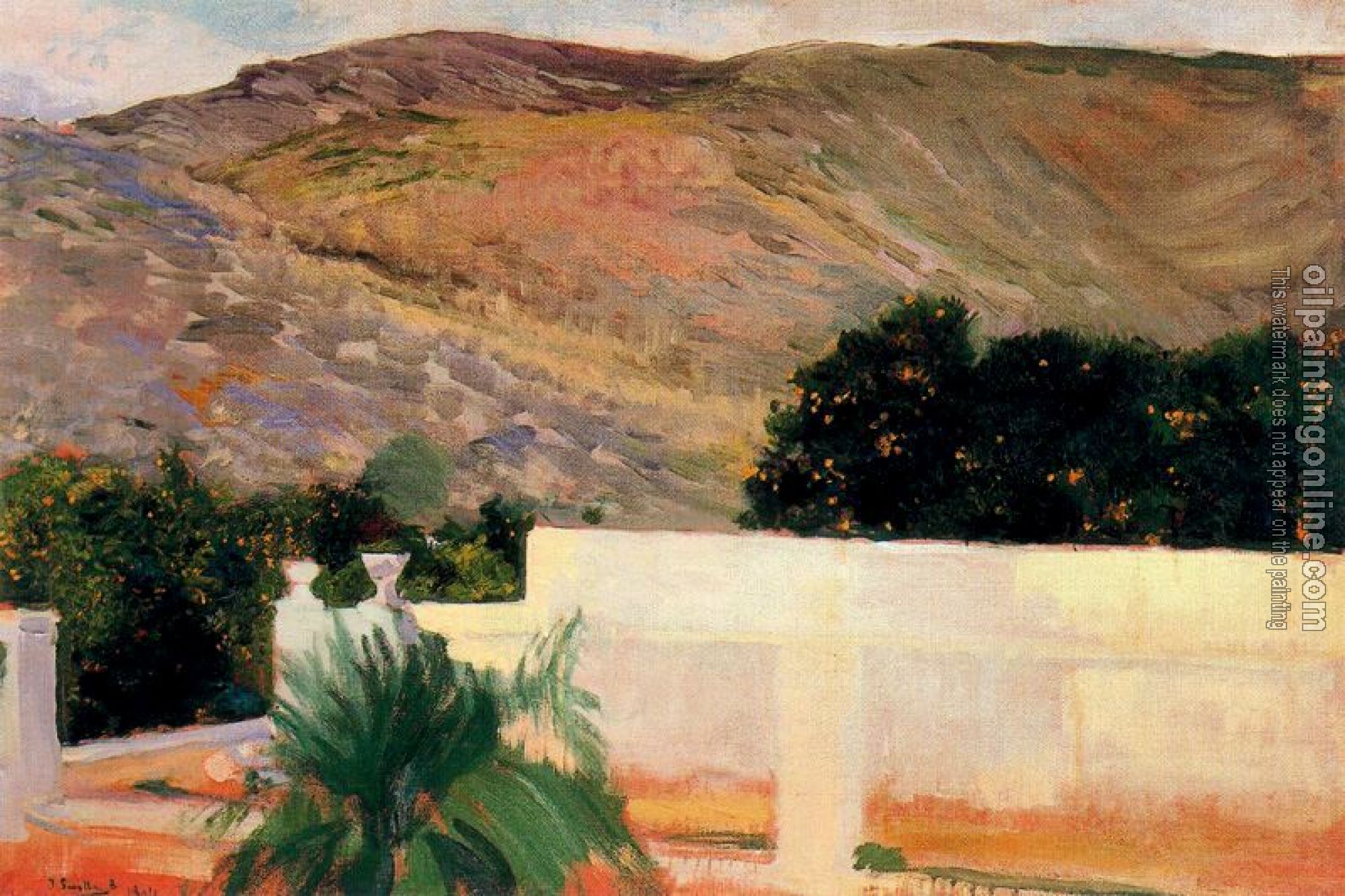 Joaquin Sorolla y Bastida - Naranjos, Alcira